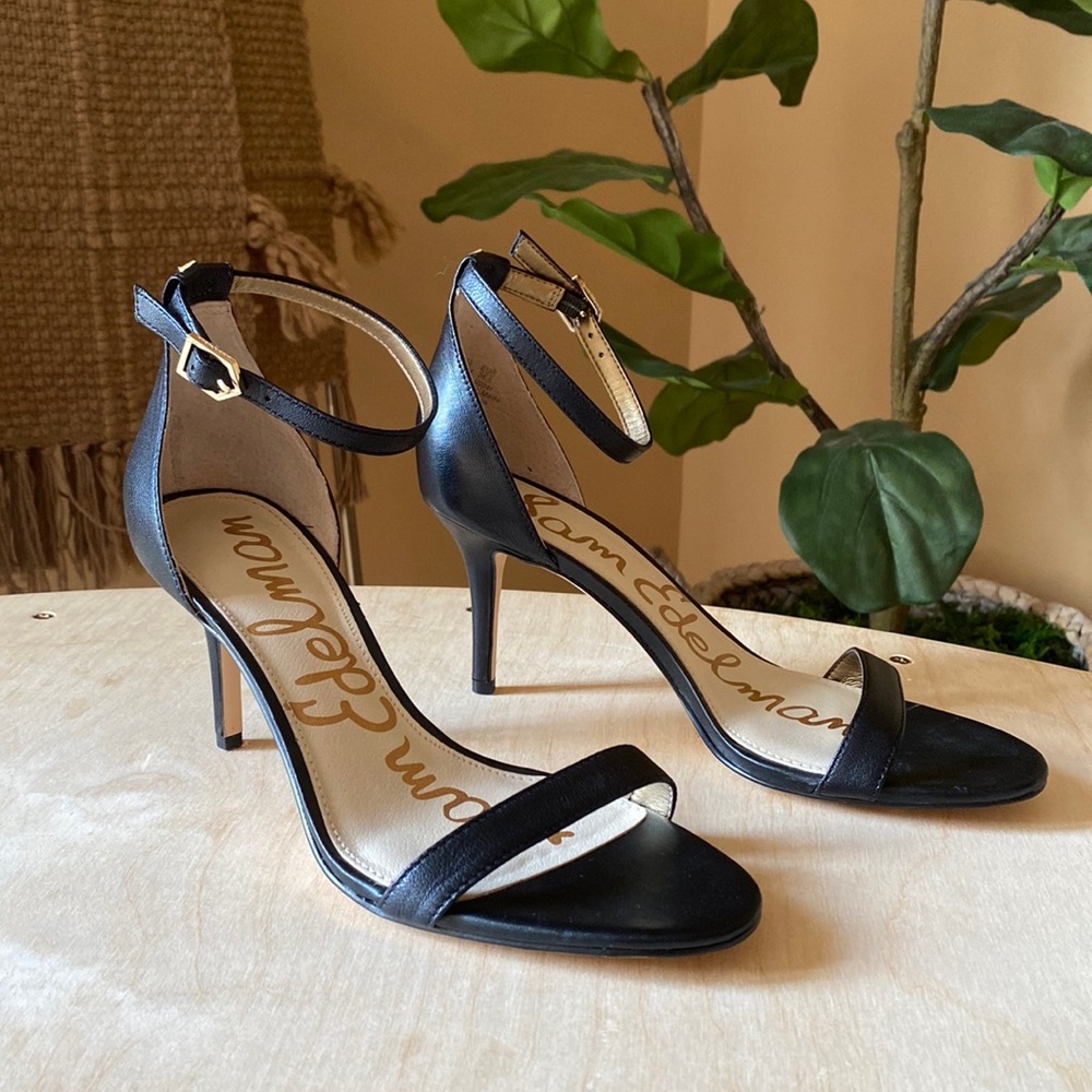 Sam Edelman black heels size 6 1/2